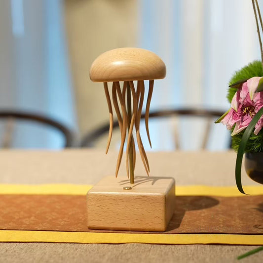 Oceanis Artisan™ Handcrafted Wooden Jellyfish